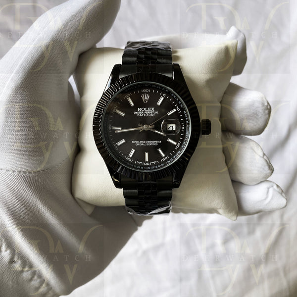 Rolex Date-just Full Black