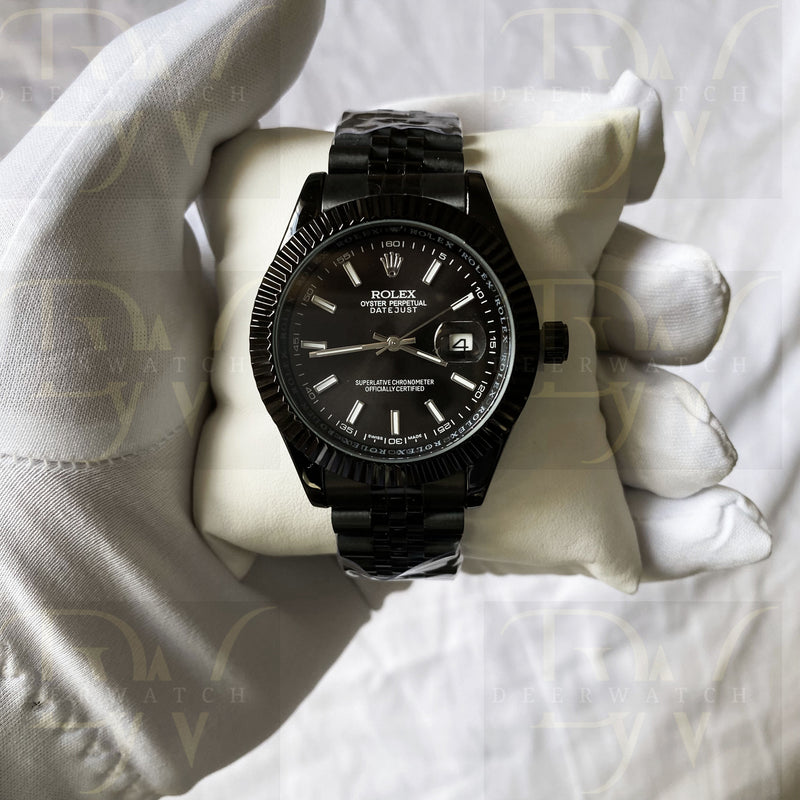 Rolex Date-just Full Black